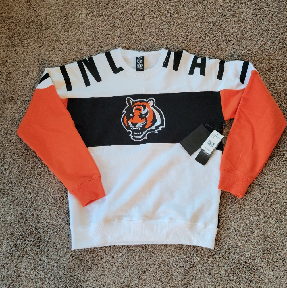 Cincinnati Bengals Vintage Looking Crewneck Sweatshirt